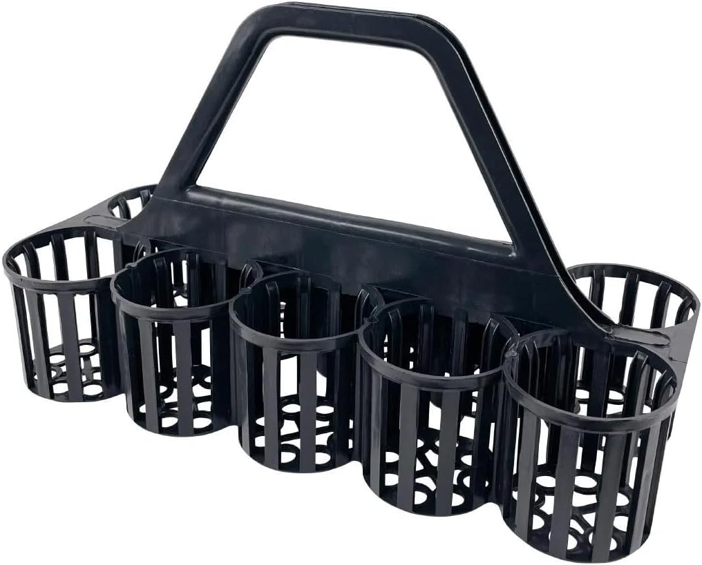 Beaumont Glass/Bottle Carrier 10 Pockets GREEN