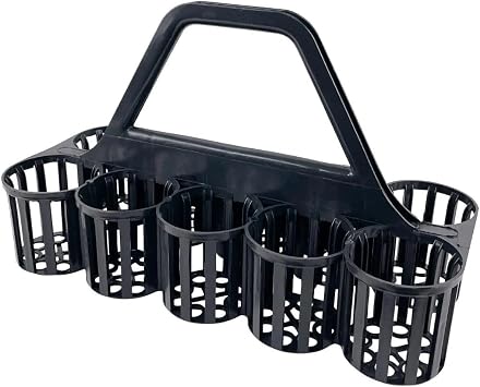 Beaumont Glass/Bottle Carrier 10 Pockets GREEN