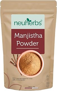 Neuherbs Manjistha Powder 100g (Pack of 1) For Men & Women | Pure & Natural Powder for Clean and Glowing Skin | Cruelty & ... Price In India