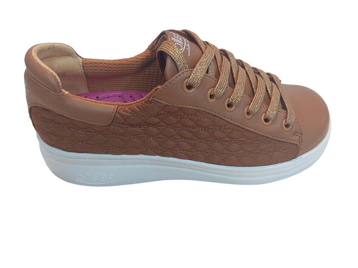 Gelattto Scarpe Baci da Torino di Gelateria Italiana con Suola in Gel  Anatomica (Cuoio, 37) : Amazon.it: Moda