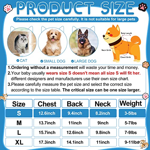 5 Pcs Patriotic Day Dog Shirt For Small Dog American Puppy Clothes For Chihuahua Yorkies American Flag Summer Pet Outfits Patriotic T-Shirt Apparel For Small Dogs Cats(S (Fit 3-5Lbs)) #TOP1