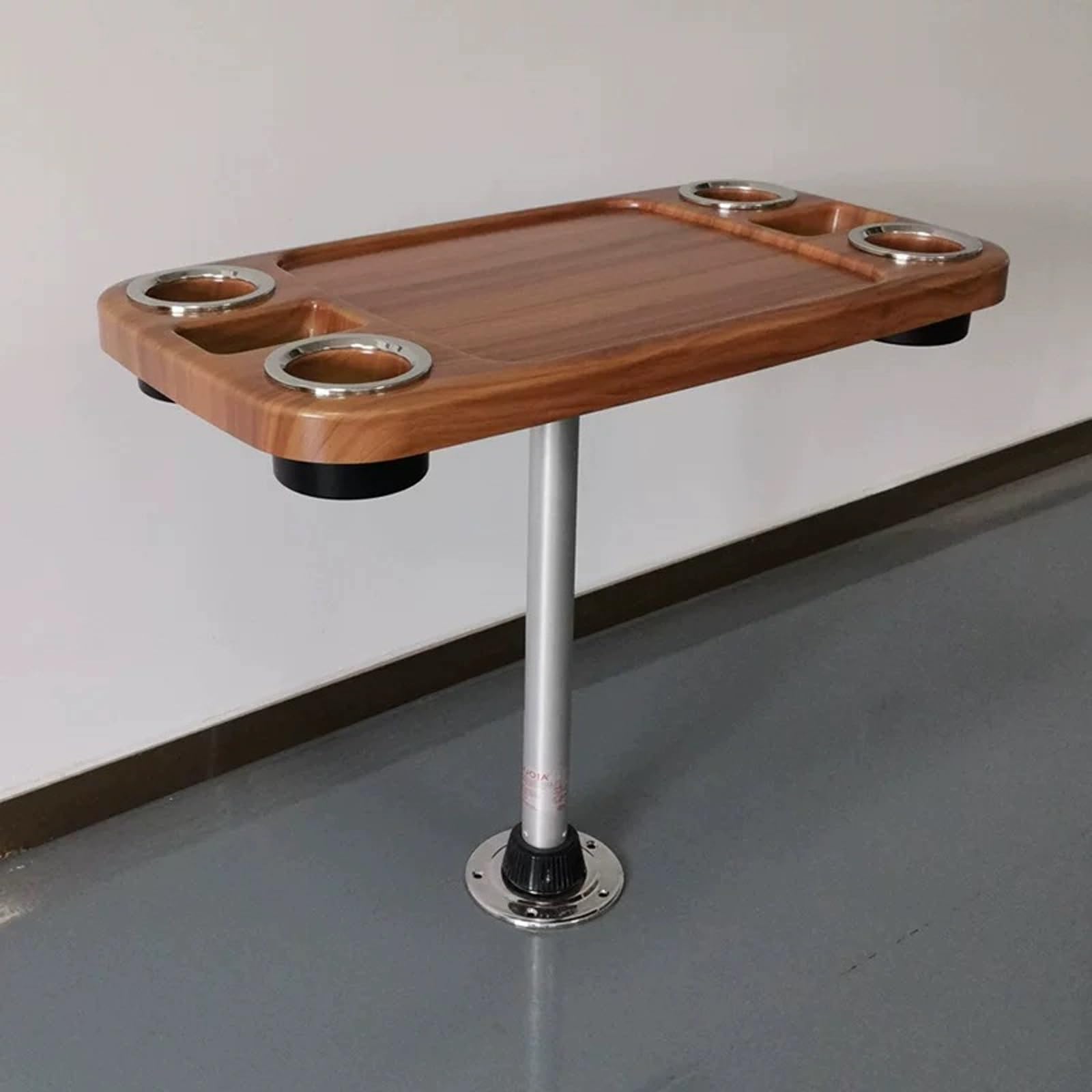 Nogi stołowe do kamperów, montaż na stole, zdejmowana rama stołu do kampera, materiał ze stopu aluminium, nadaje się do kamperów(76 cm/30 cali)
