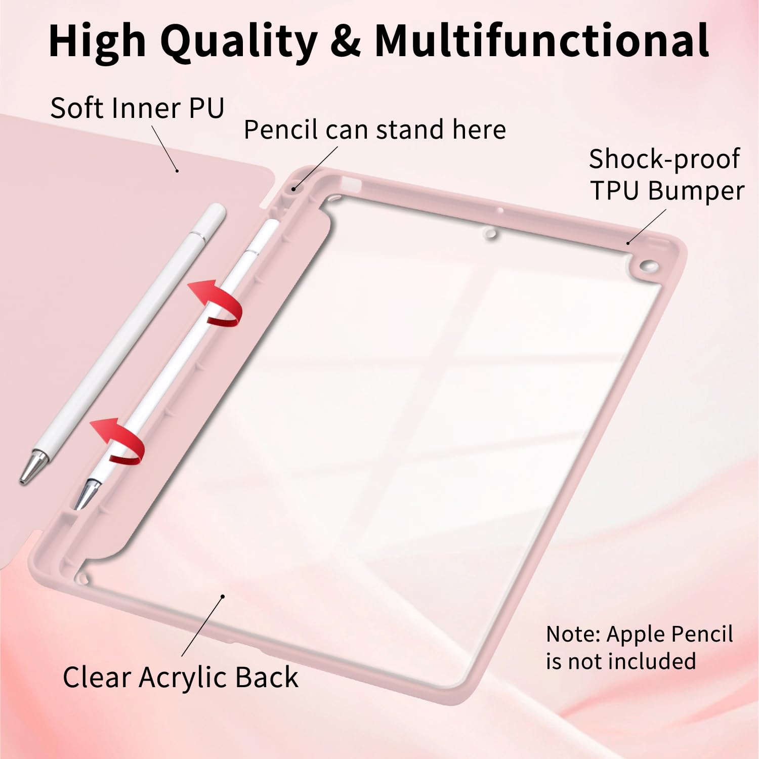 Amazon.com: Cute Peach Bunny Case for iPad mini 7 (A17 Pro) 2024
