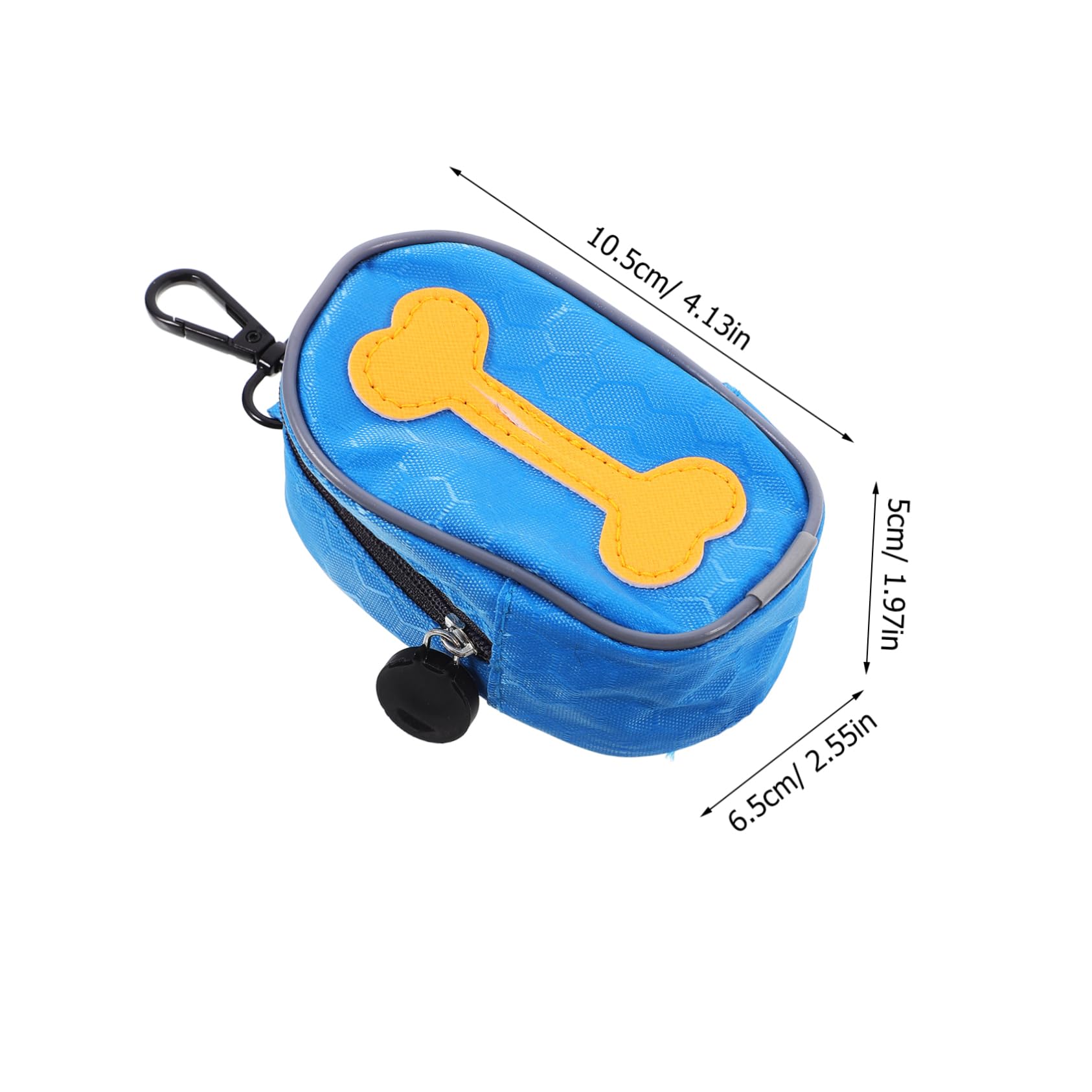 Toyvian 8rollos Bolsa Dispensadora Para Excrementos De Mascotas Con Bolsas Para Perros Accesorio Para