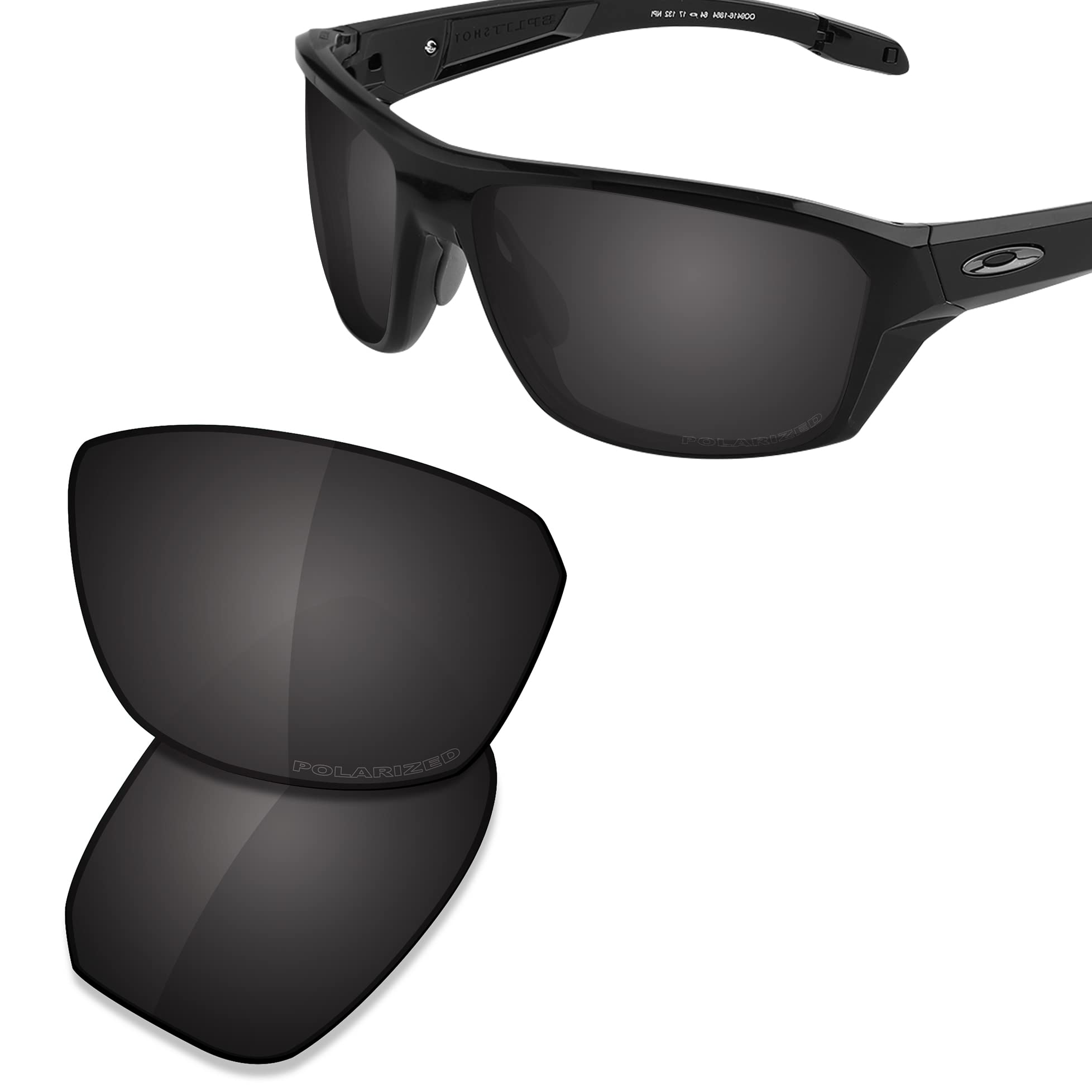 Saucer Lenti e naselli di ricambio premium per occhiali da sole Oakley Split Shot OO9416