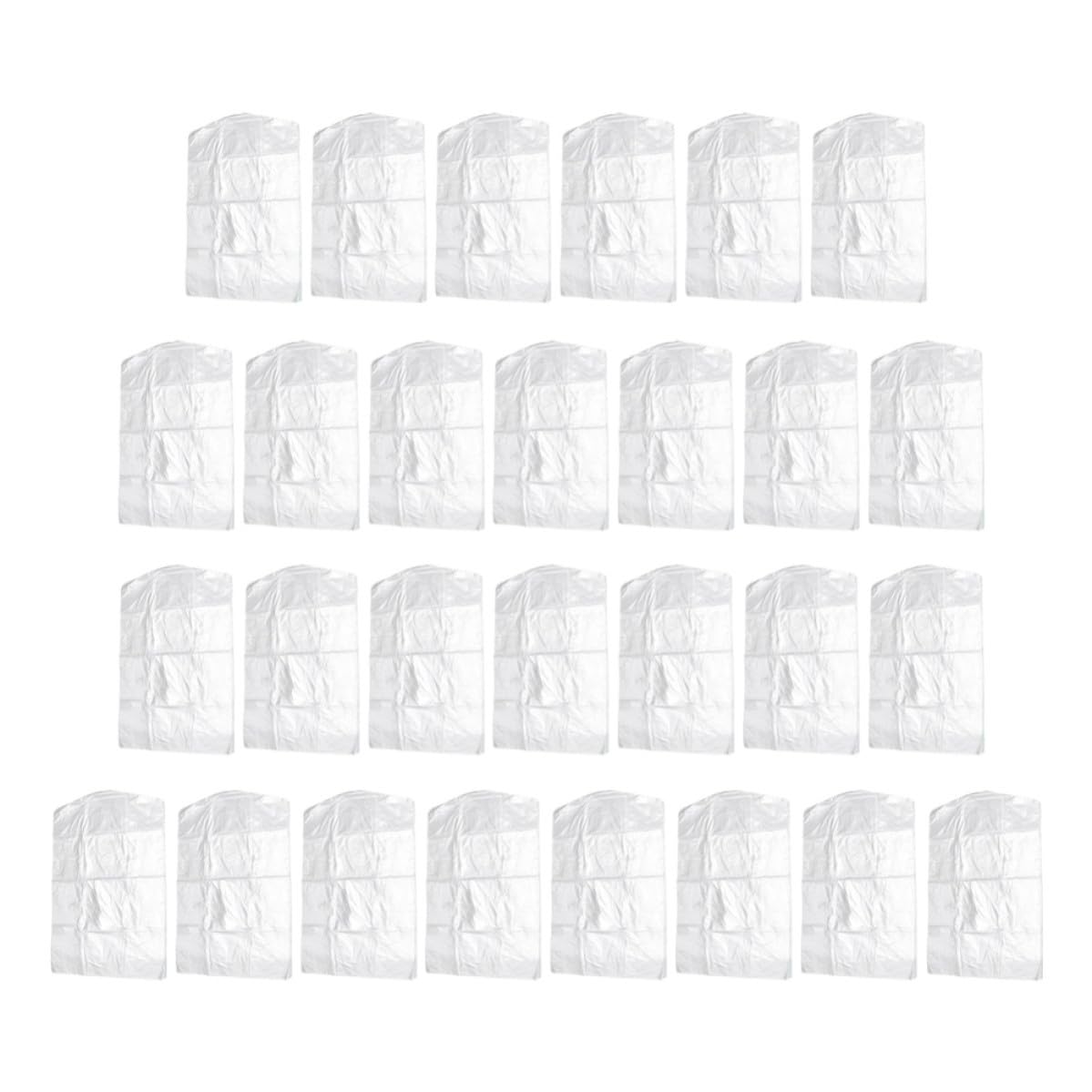 Housses de vêtements réutilisables haut de gamme 60x100 cm transparentes
