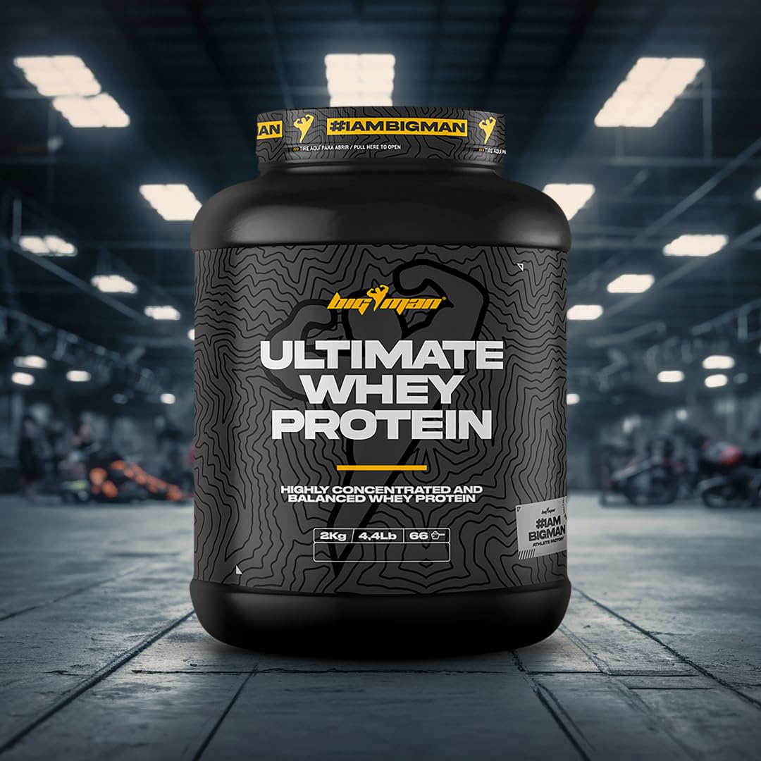 Pack BigMan Ultimate Whey Protein 2 kg + MULTI VITS Perlas 30 caps | Aumenta el crecimiento muscular | Entrenamientos intensos | Máxima asimilación (2 KILOS, Dubai Chocolate)