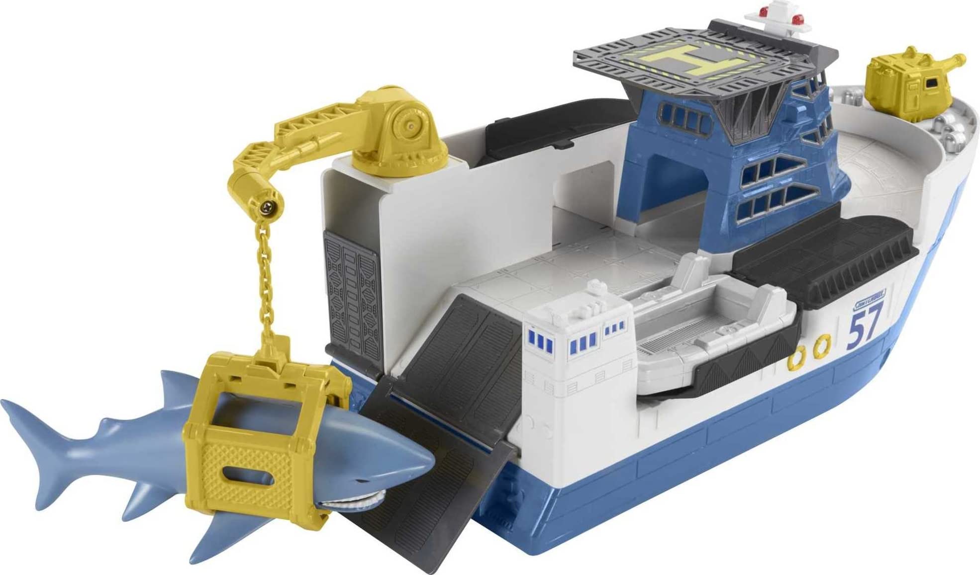 Matchbox Marine Rescue Shark Ship
