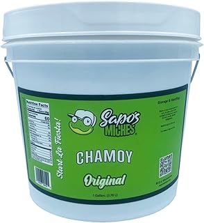 Sapo's Miches Chamoy Rim Rimming Paste Sauce Candy Dip for Drinks, Micheladas, Fruit, Gallon (Original)