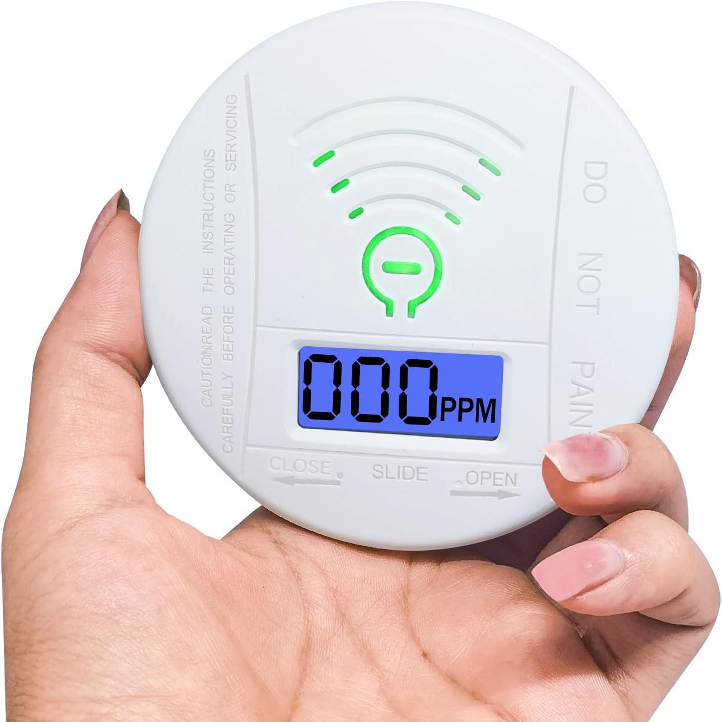 Carbon Monoxide Detector, Replaceable BatteryOperated Carbon Monoxide