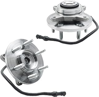 Detroit Axle 4WD Front Wheel Bearing Hubs for 2007-2010 Ford Expedition & Lincoln Navigator - Pair w/ 10-Year Warranty