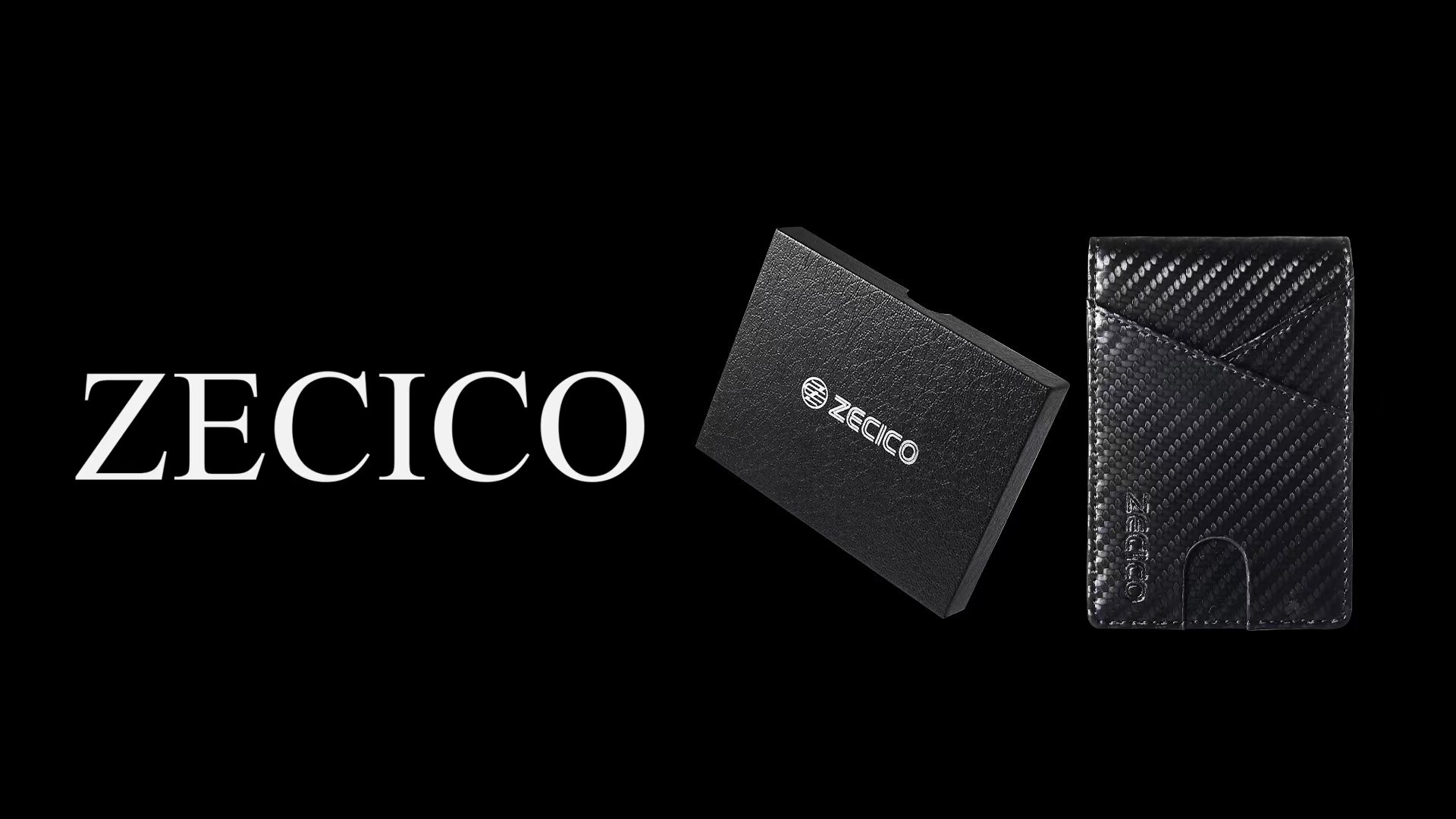 Amazon.com: ZECICO Mens Slim Wallet Money Clip: Bifold Leanther