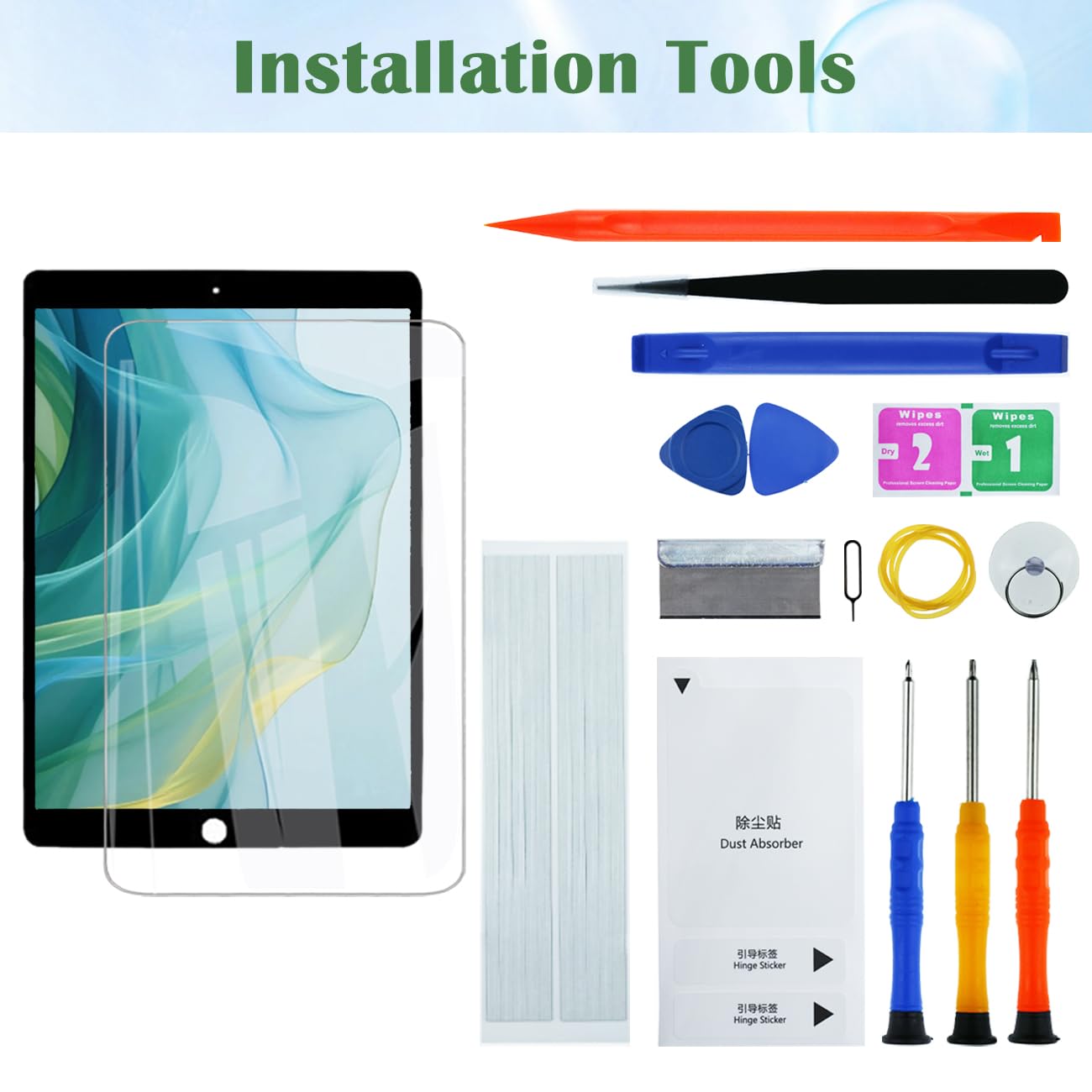 H&LYCYJ Pantalla LCD para iPad Air 3 (2019) A2153 A2123 A2154 A2152 LCD pantalla de repuesto con kit