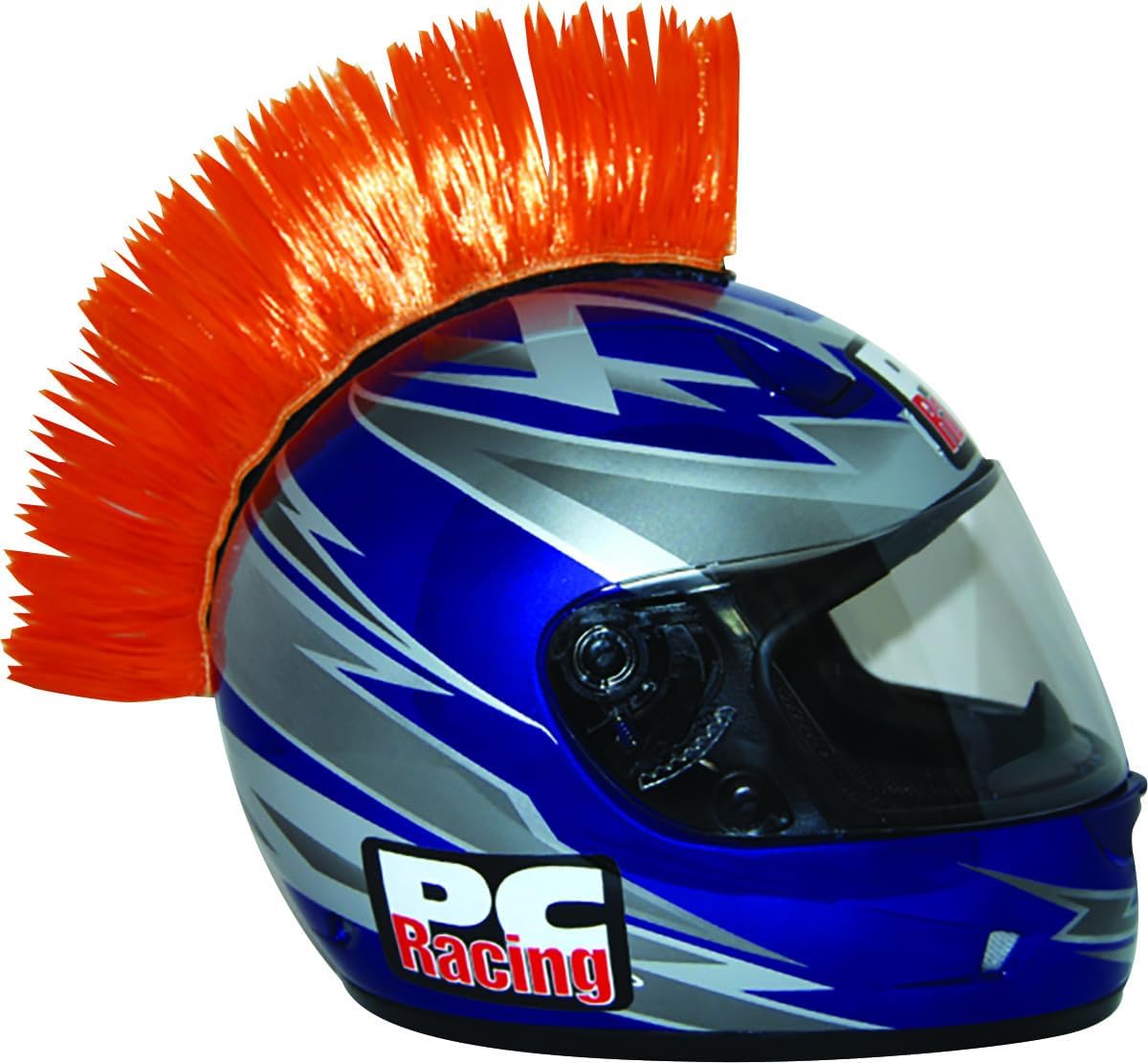 PC Racing Helmet Mohawk, Orange