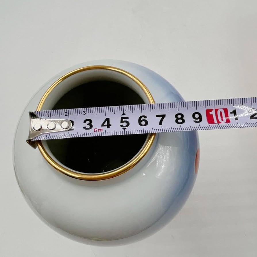 Amazon.co.jp: 有田焼 深川製磁 雲金光明富士 花瓶 宮内庁御用達