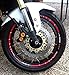 STRISCE ADESIVE per CERCHI MOTO 17-19 POLLICI compatibile con YAMAHA SUPER TENERE