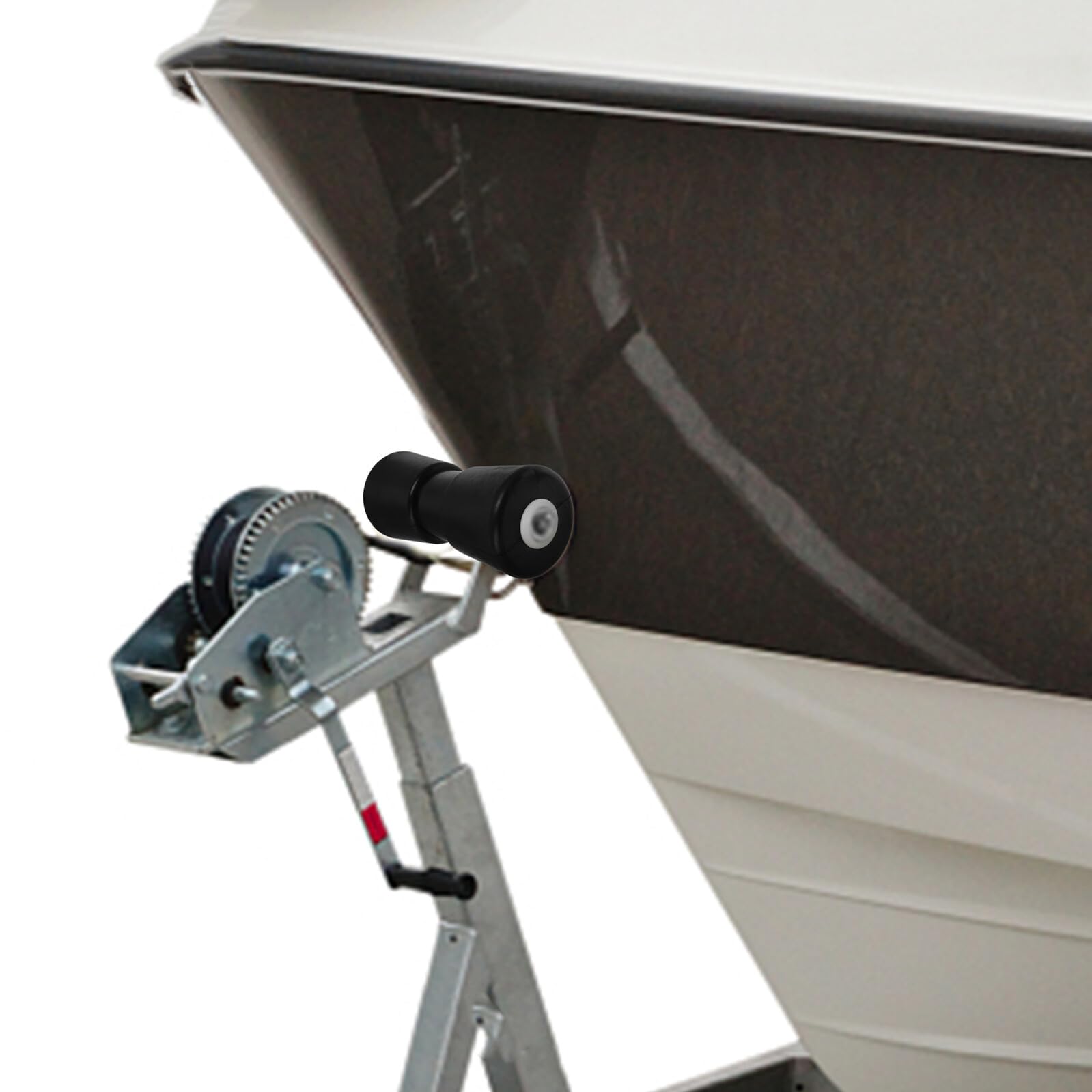 Support Quille Robuste pour Remorque Bateau Caoutchouc Installation Facile Mouvement Fluide de Remorque Polyvalentes pour Bateaux et Yachts