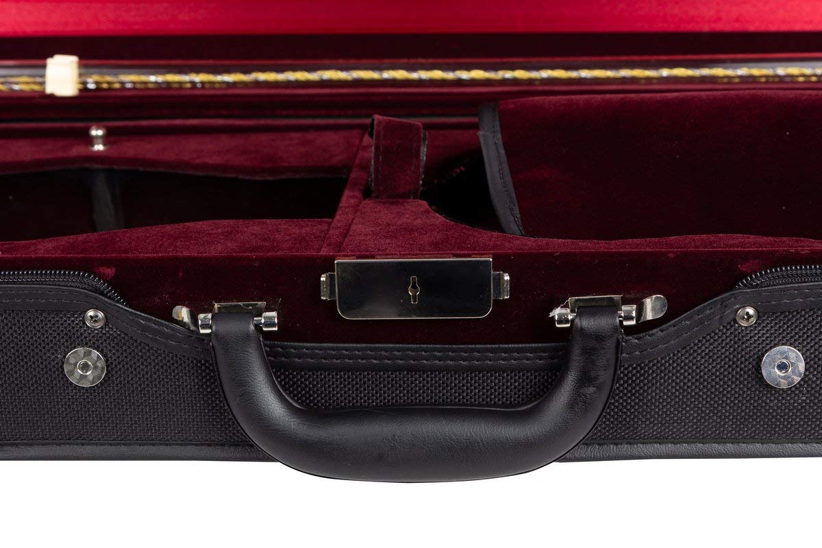 Estuche para violín madera Lord 4/4 burgundy M-Case