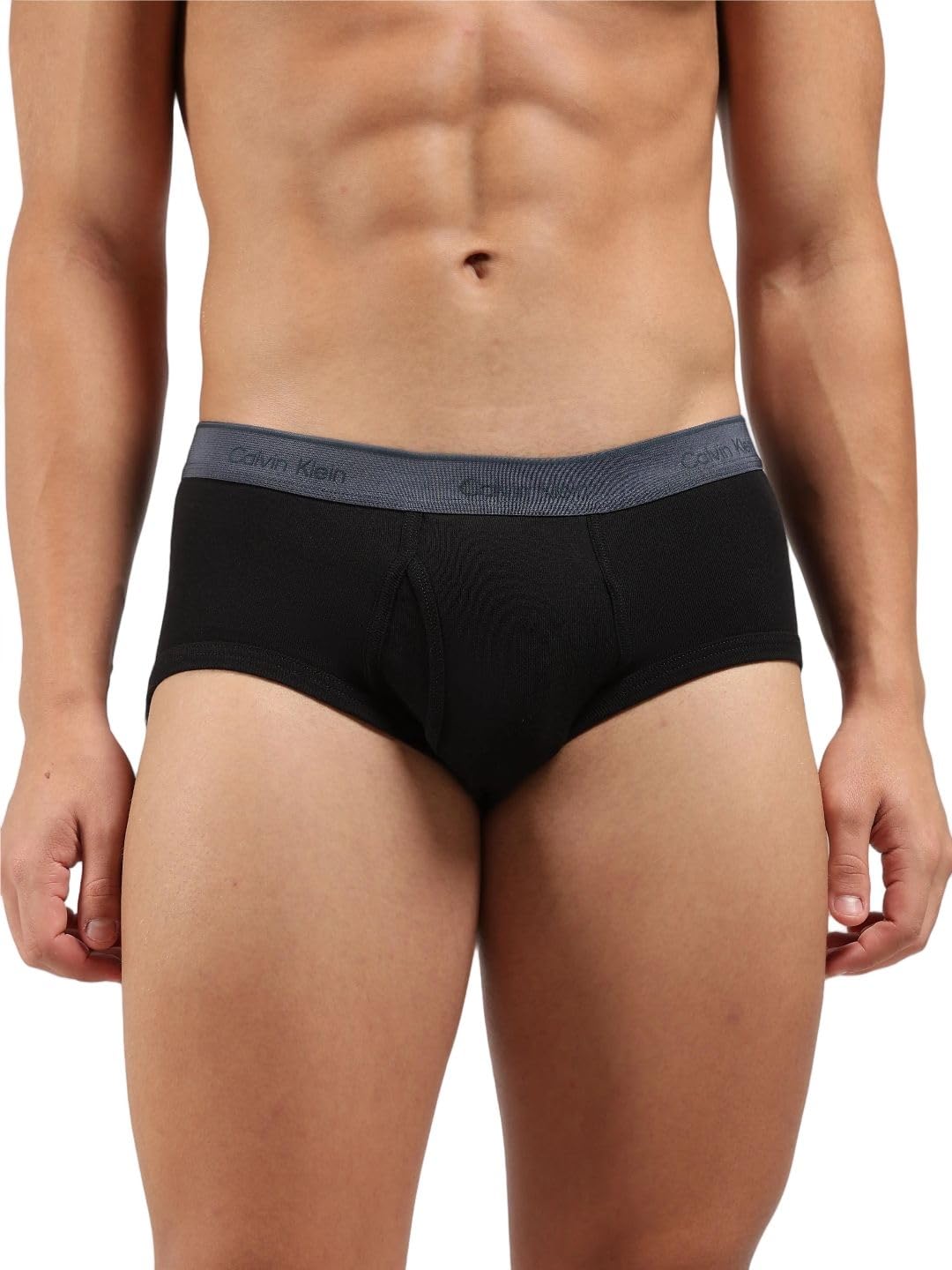 Multi Solid Mid Rise Briefs - Pack of 5-image-40