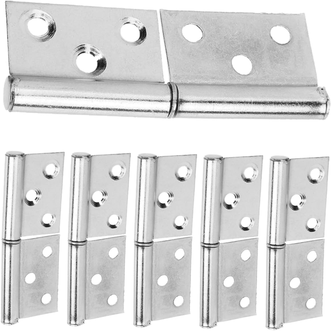 Gadpiparty 24pcs Heavy Duty Hinges for Doors and Detachable Design for Easy Installation and Maintenance for Cabinets and Wardrobes