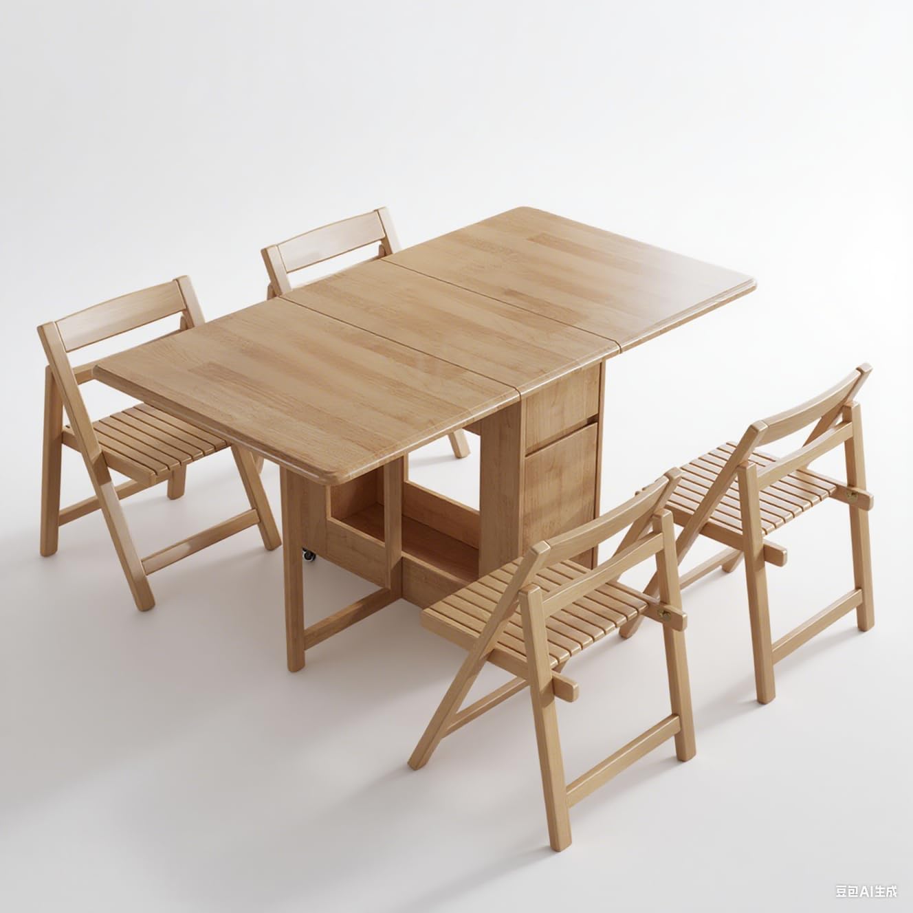 ビンテージ ラタン素材 折りたたみ式テーブル 藤素材 美品 ビンテージ