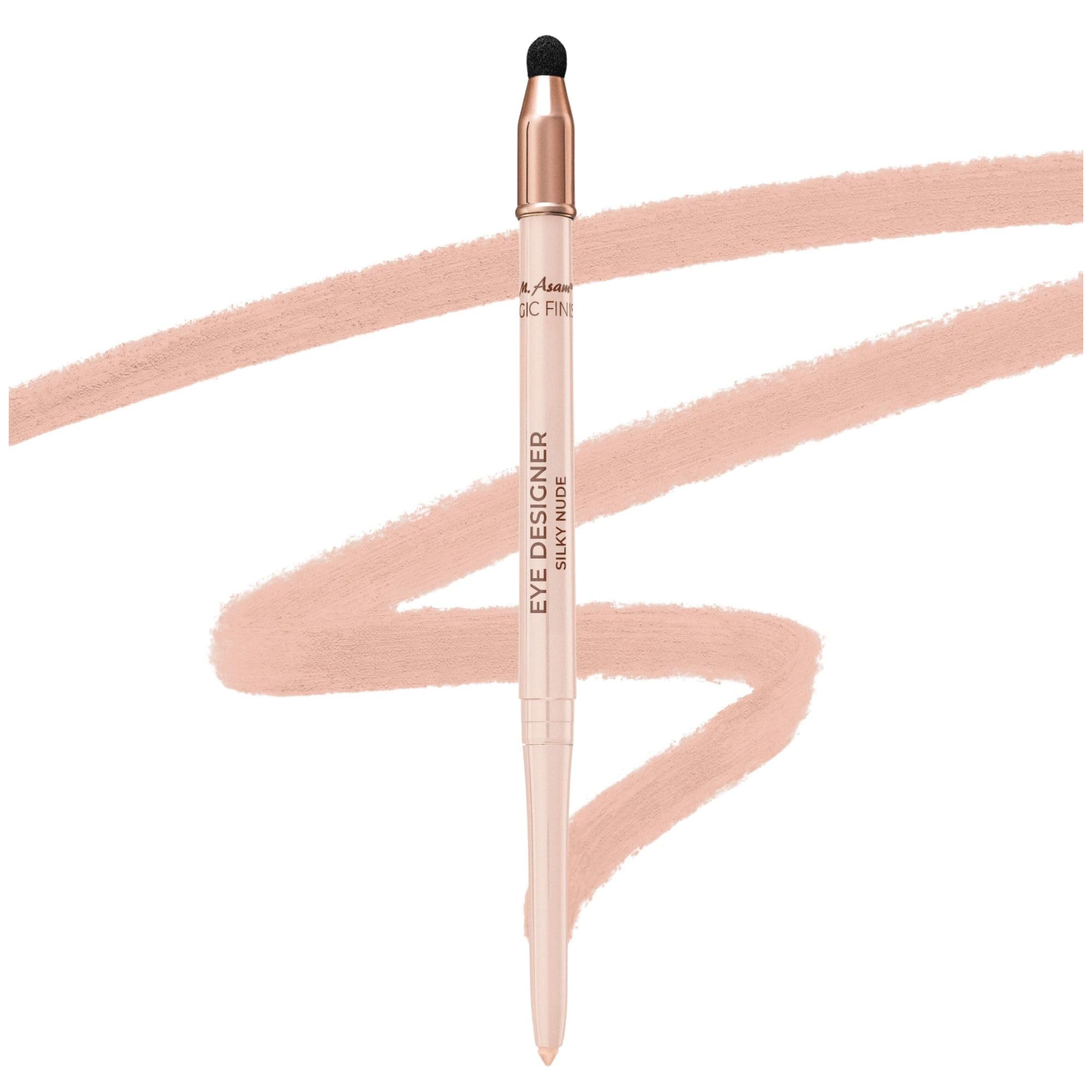 M. Asam MAGIC FINISH Eye Designer Silky Nude (0,28g) – Wasserfester Kajalstift Mit Drehmine, Präziser Eye Liner Für Ausdrucksstarke Augen & Langanhaltendes Eye Make-up