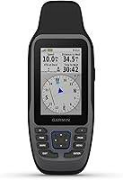 Vista 1 de Garmin GPSMAP 79sc, GPS marino de mano precargado con BlueChart g3 Coastal Charts, diseño resistente y flotadores en el agua