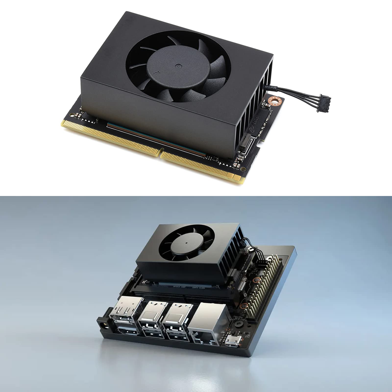 Dissipatore di calore della lega di alluminio per DC 5V per il ventilatore regolabile della velocità di NX con il Brack elastico