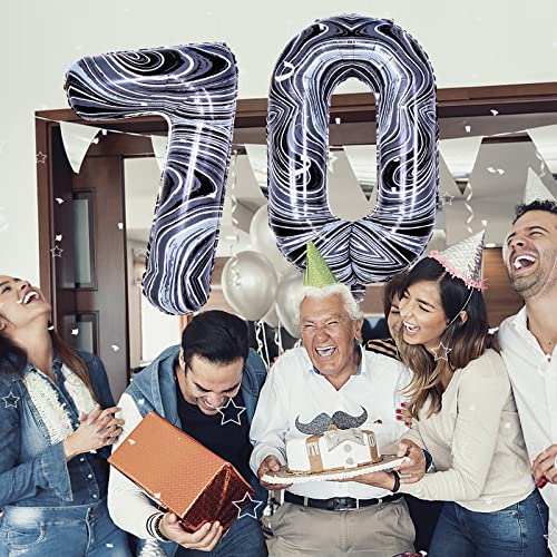 Huge Onyx Black Balloon Number 9,40 Inch Onyx Black 9Th Mylar Foil Helium Birthday Decoration Balloons，Onyx Black 9 Balloons For Retirement Birthday Party Decors,9 Year Old Boy Girl Birthday Balloons #TOP6