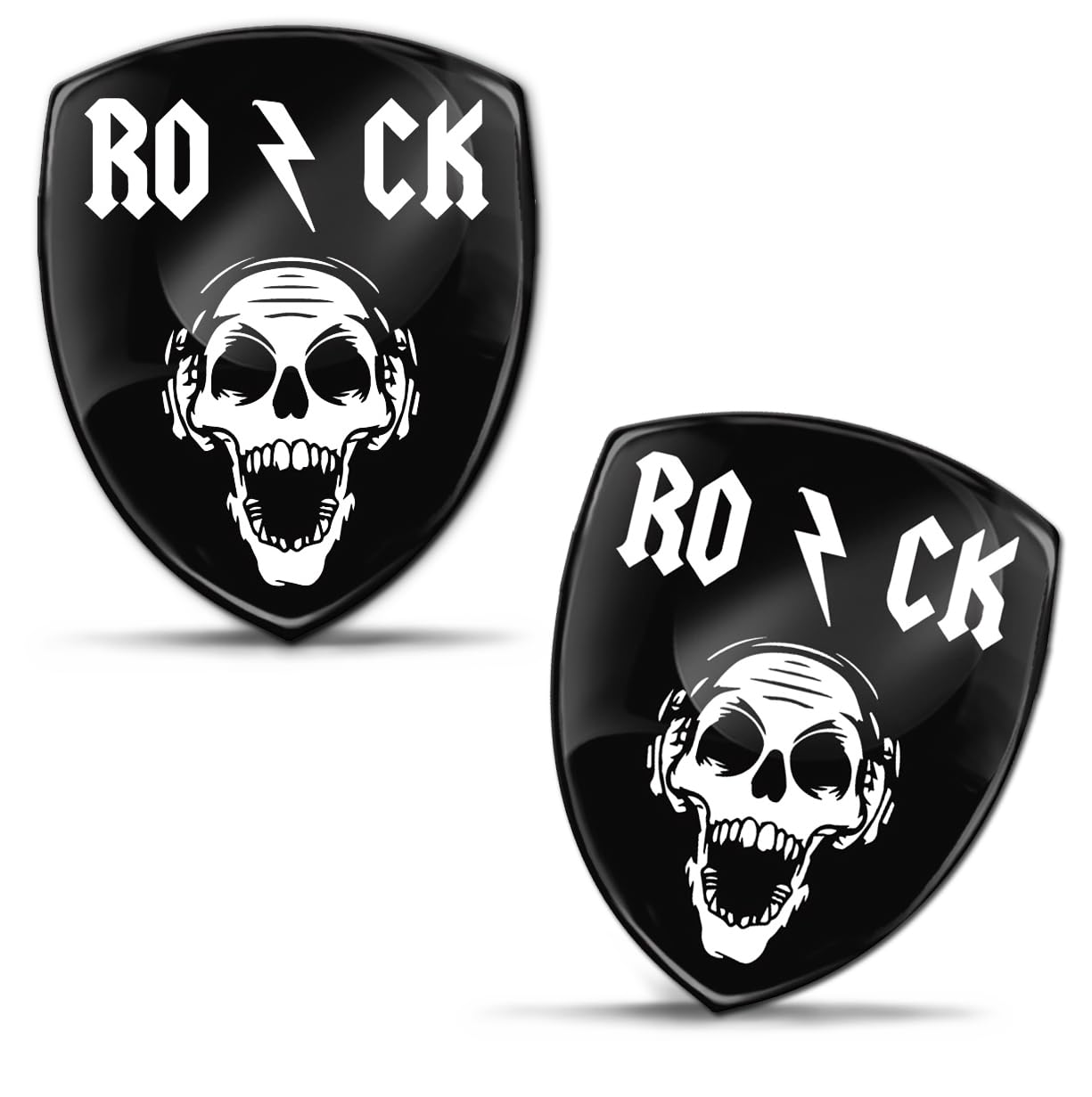 Biomar Labs 3D Domed Gel Stickers Motorcycle Car Helmet Waterproof KS 42