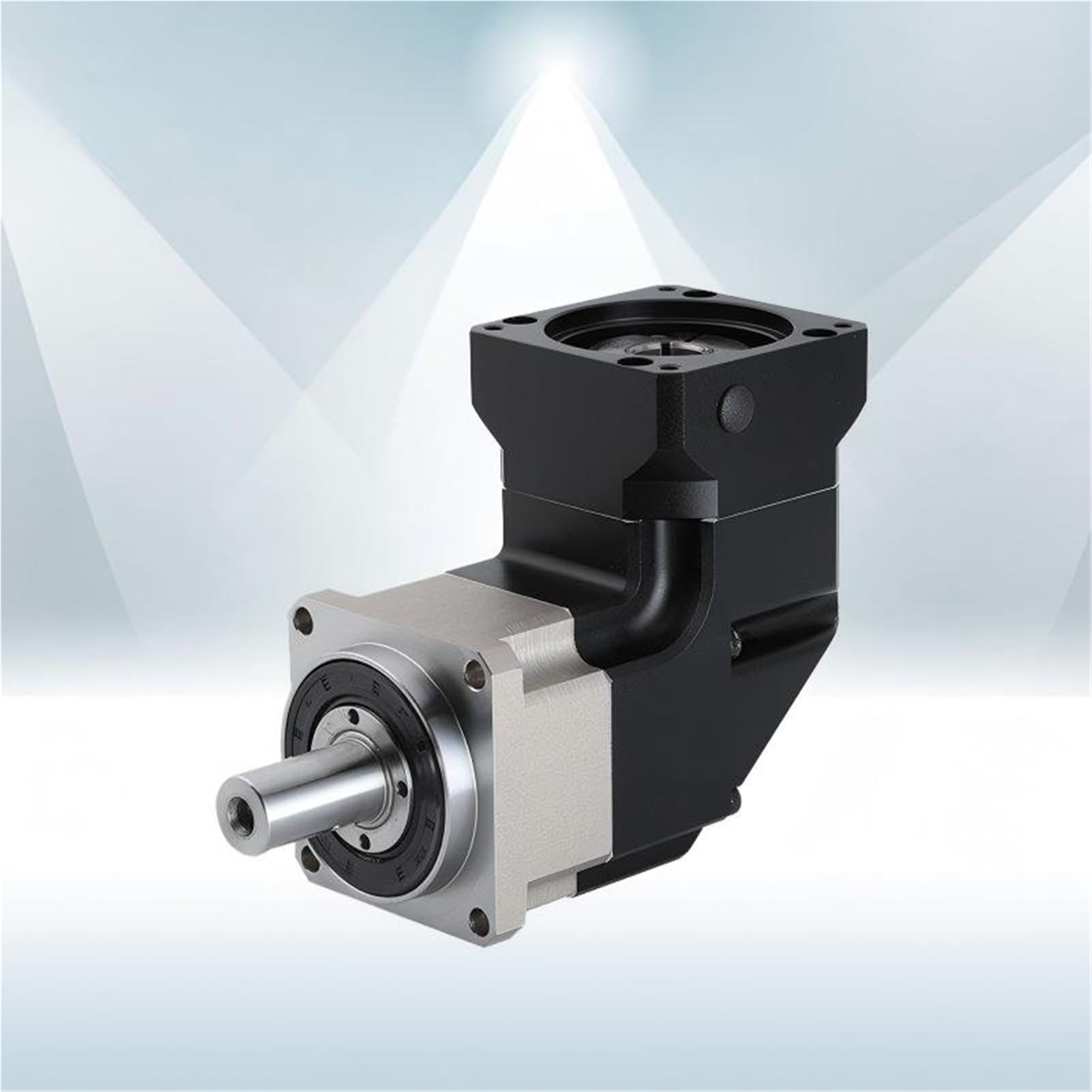Riduttore epicicloidale ad angolo retto con riduttore elicoidale da 90 gradi for servomotore motore passo-passo Nema23 50:1 2/400W motore passo-passo
