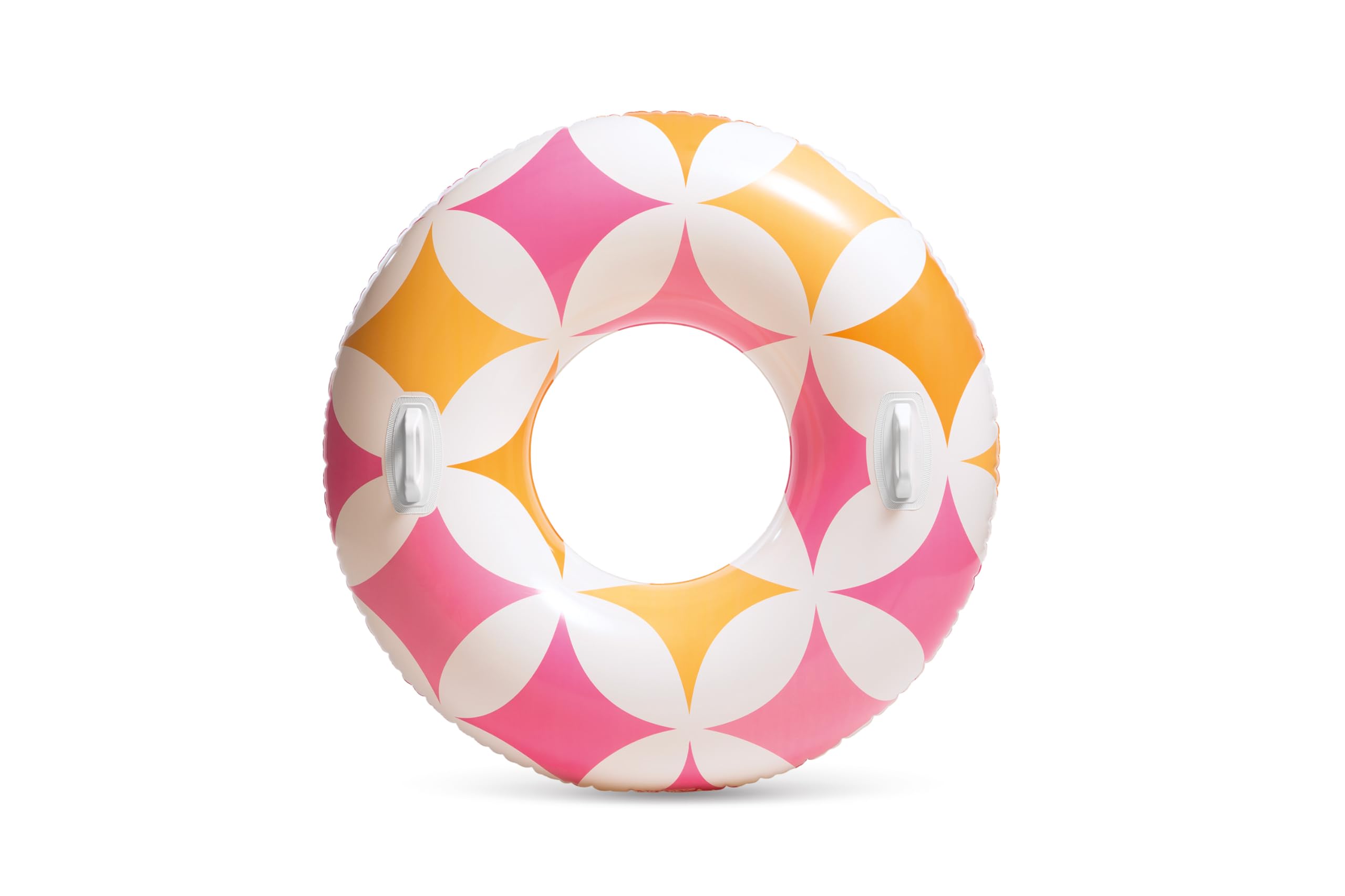Intex 56269NP - Ciambella Gonfiabile Mare Timeless con Maniglie, Vinile, Multicolore, 91 cm