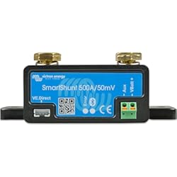 Victron Energy Shu050150050 SmartShunt Monitor de la batería, 500A, Bluetooth