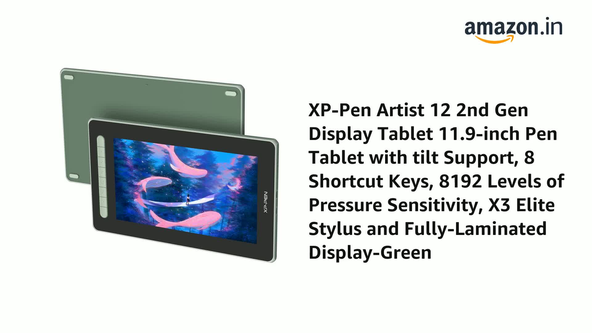 Amazon.in: Buy XP-Pen Artist 12 2nd Gen Display Tablet 11.9-inch