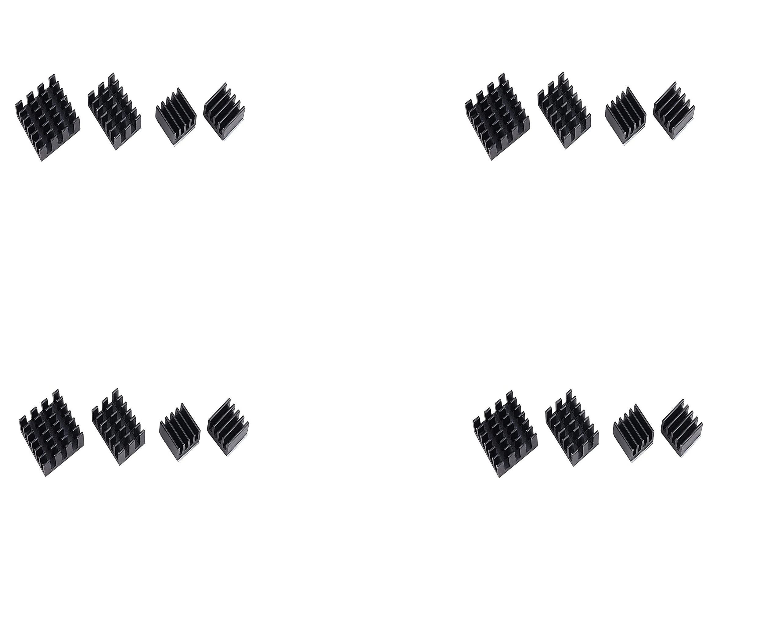 Heatsink for Raspberry Pi 4 Model B - Pack of 4 PCs - Raspberry Pi heatsink (4 Sets) (B094ZK27VW) Amazon Price History, Amazon Price Tracker