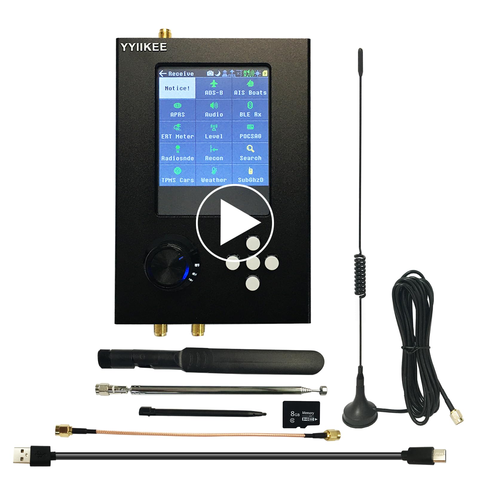 Amazon.com: YYIIKEE Portapack H2 1MHz-6GHz SDR Radio Transceiver
