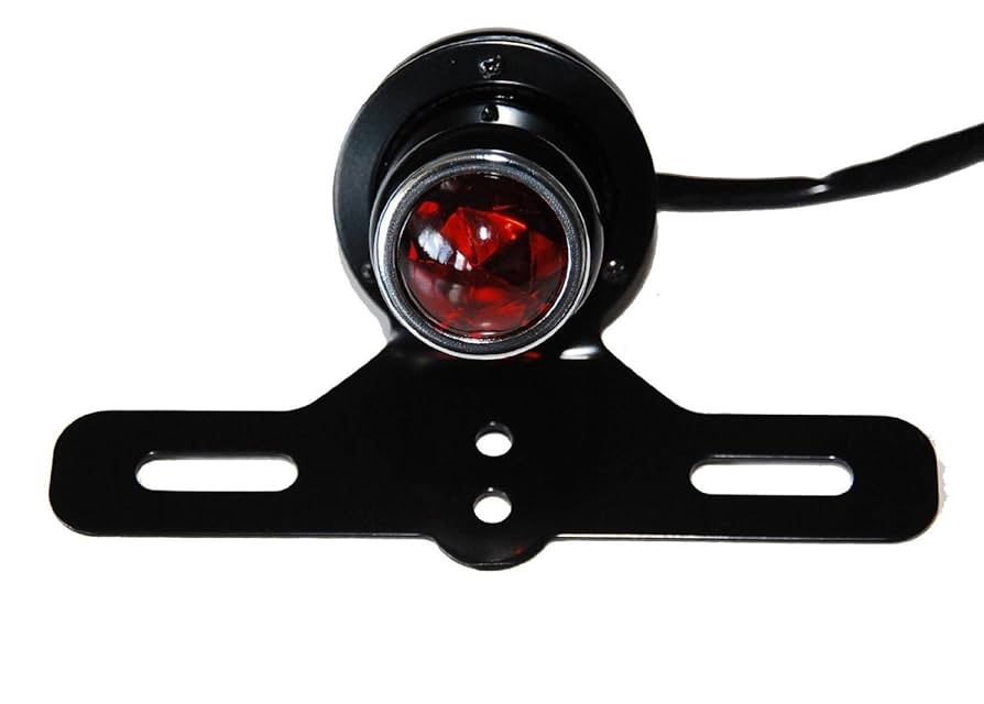 Amazon | Szmsmy バイク 汎用 テール ランプ ダイヤモンド