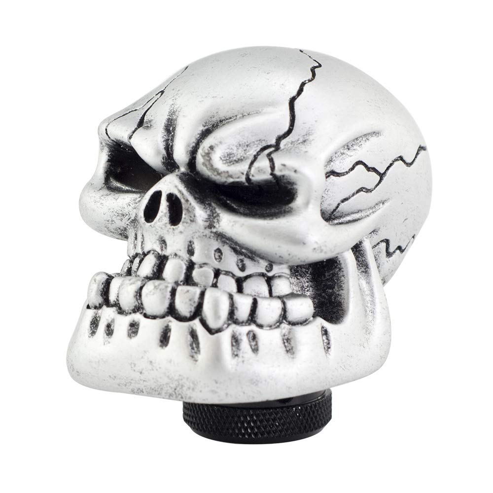 Mavota Silver Skull Manual Automatic Gear Shift Knobs