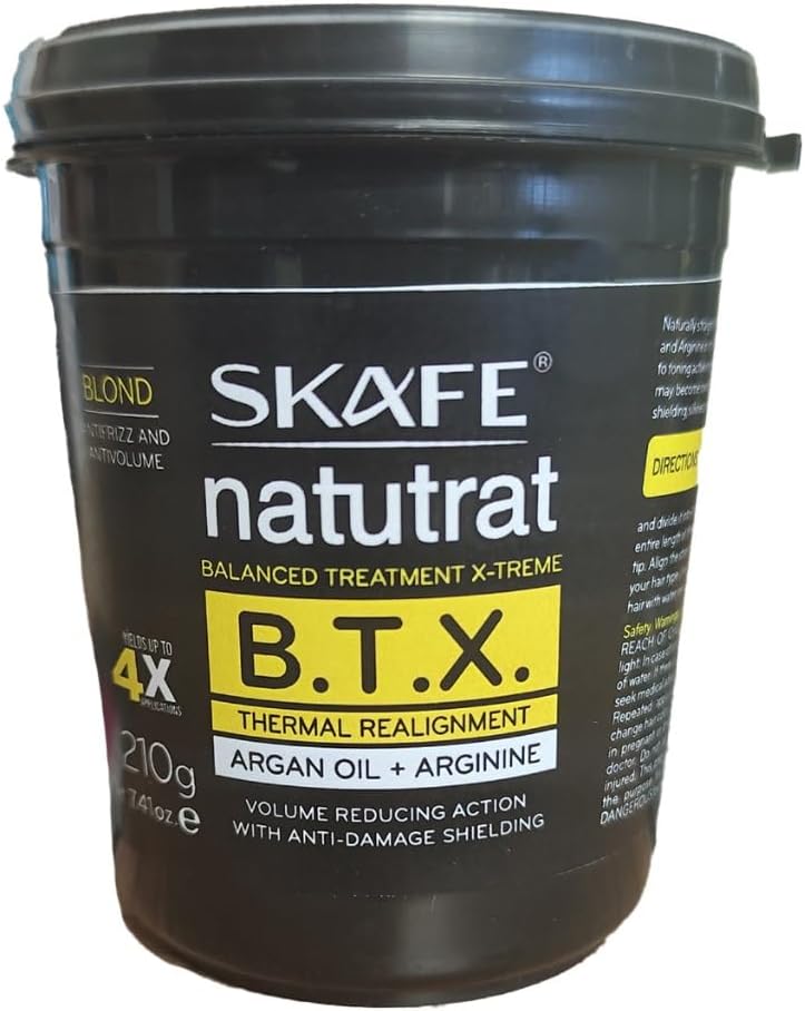 Linha Natutrat (Btx) - Mascara Mega Hidratante Loiras 210 Gr - (Naturat (Btx) Collection - Mega Moisturizing Mask For Blondes Net 7.41 Oz)