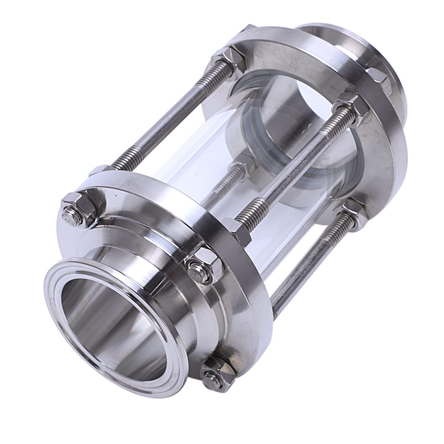 Wziernik z końcówką zaciskową, prosty wziernik sanitarny SUS316 2-calowy typ zacisku (rura OD 51 mm)