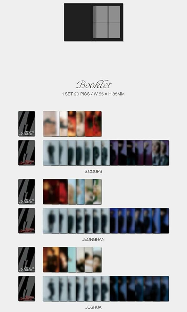 SEVENTEEN ATTACCA 9th Mini Album CARAT Ver. ( RANDOM ) 1ea