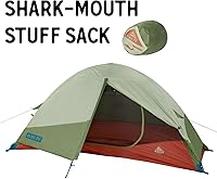 Vista 6 de Tiendas Kelty Kelty Discovery Trail - Tienda de campaña para mochileros, ligera y fácil de montar, refugio para mochileros con 2 postes de aluminio