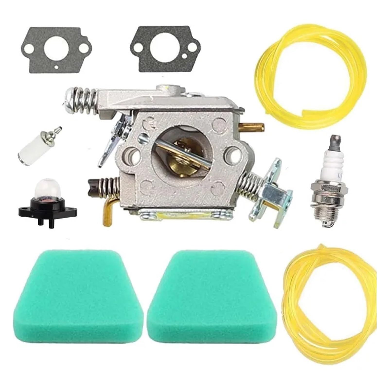 Carburador for motosierra de 42 cc, motor de 2,6 cid/42 cc, barra de 18 pulgadas, filtro de aire de gasolina, junta de motosierra