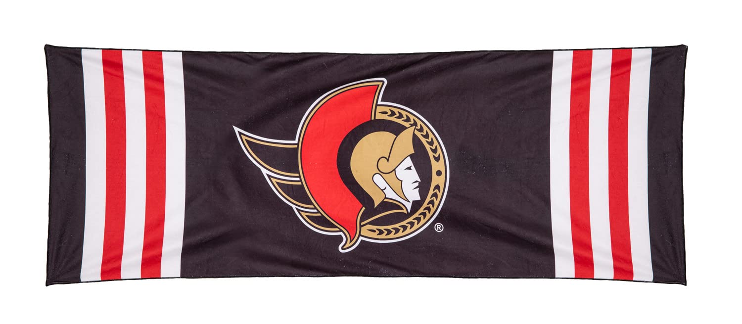 Calhoun NHL Surf & Skate Oversized Beach Towel 30” by 84” – The Coastal Collection (Edmonton Oilers) — view 4