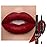 evpct 1Pcs Dark Oxblood Red Matte Lip Liner and Liquid Lipstick Stain Makeup Set for women, Red Long Lasting Smudge Proof Lipstick labiales matte mate larga duracion listip 24 hours originales, 30