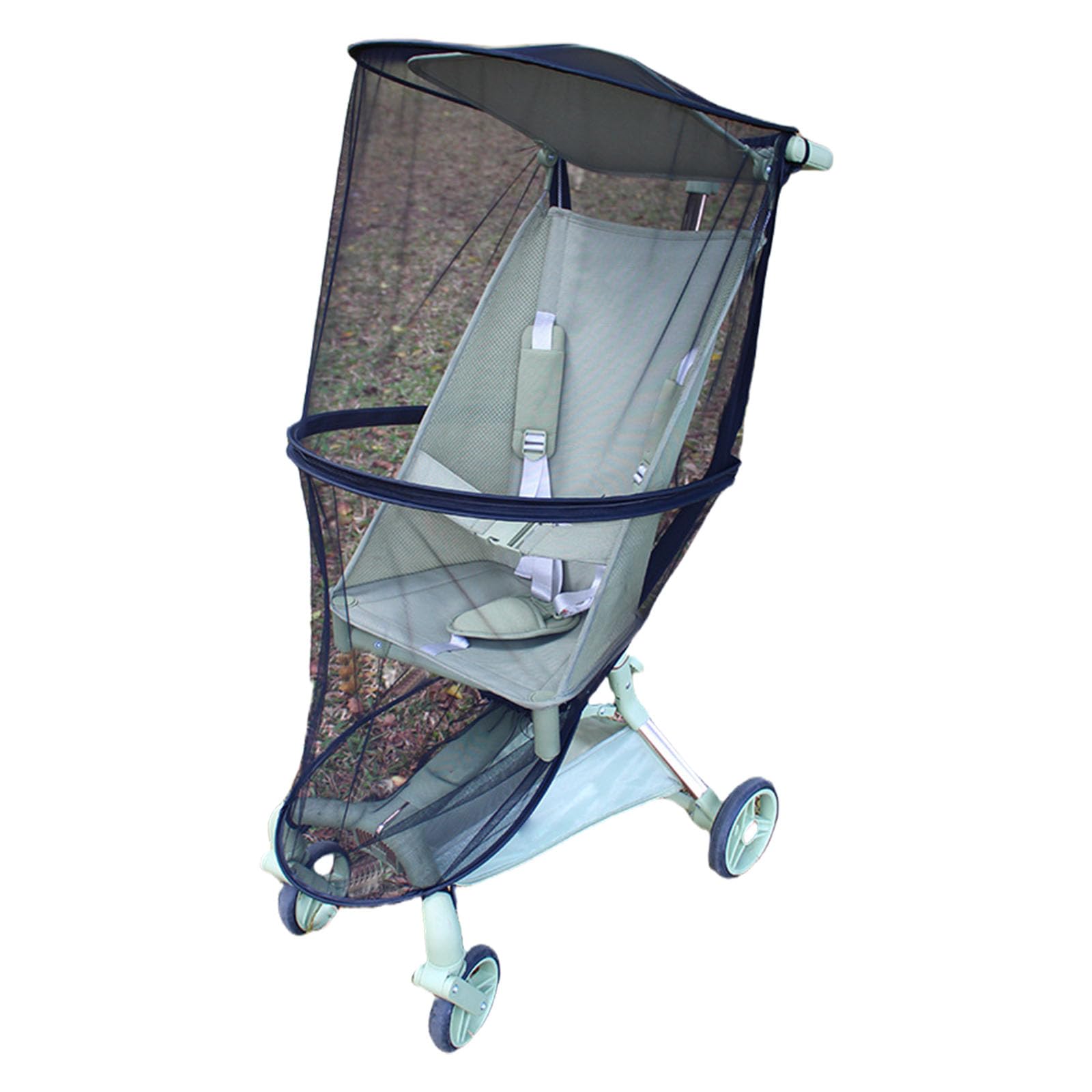 Montesy Baby Strollers Flies Netting for Pram and Travel Crib Provide 360 Degree Protections with Mesh Fabric