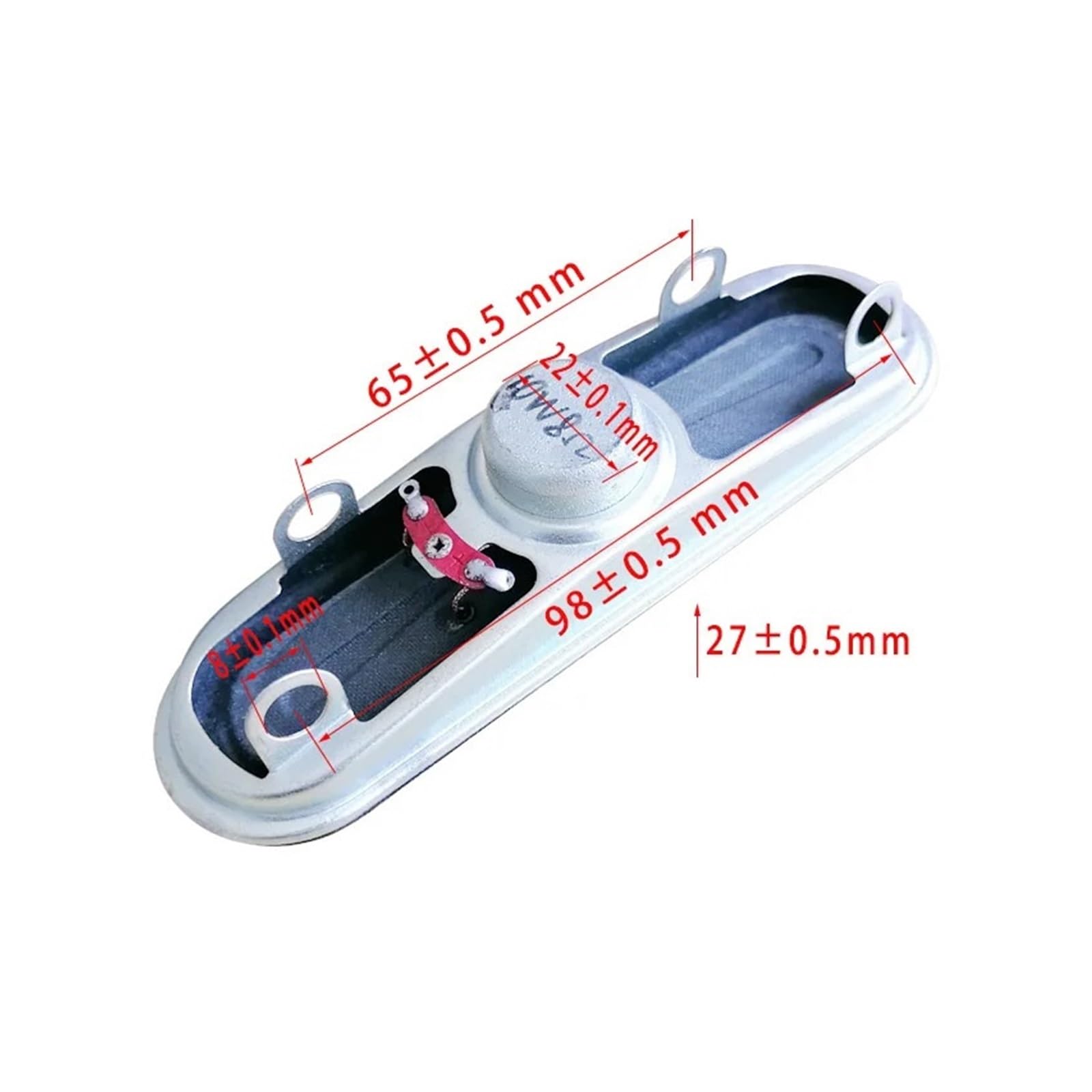 eufeifeiegds Głośnik akustyczny 8 Ohm 10 W 413 TV LCD LED Głośnik wewnętrzny magnetyczny 37 x 134 x 27 mm Akcesoria audio DIY(10pcs 413-speaker)