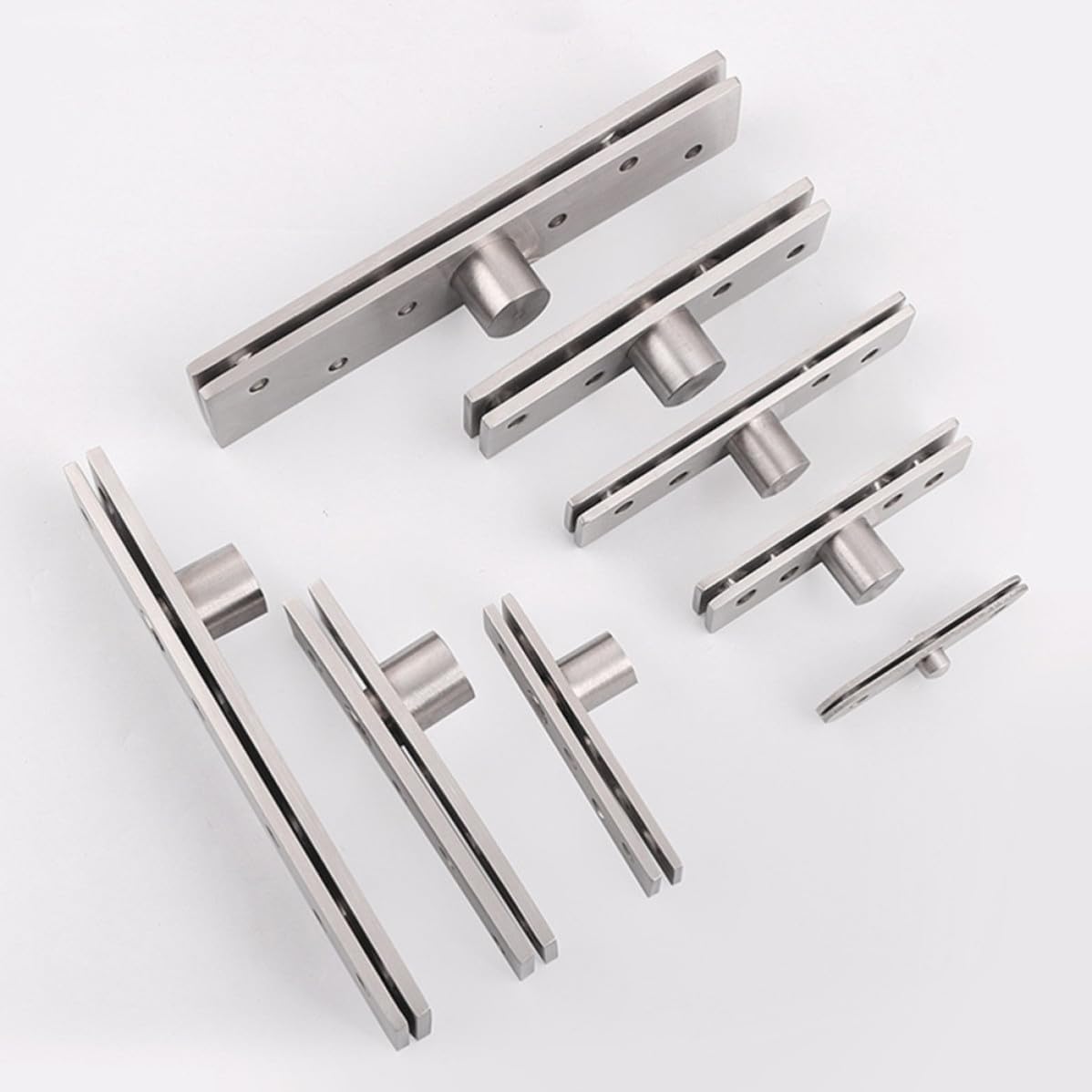 Stainless Steel Door Pivot Hinges 360 Degree Rotating for Wooden Doors