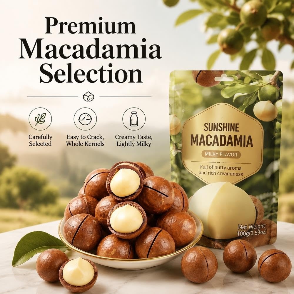 Macadamia cremose 100 g x2 con sacchetti apri