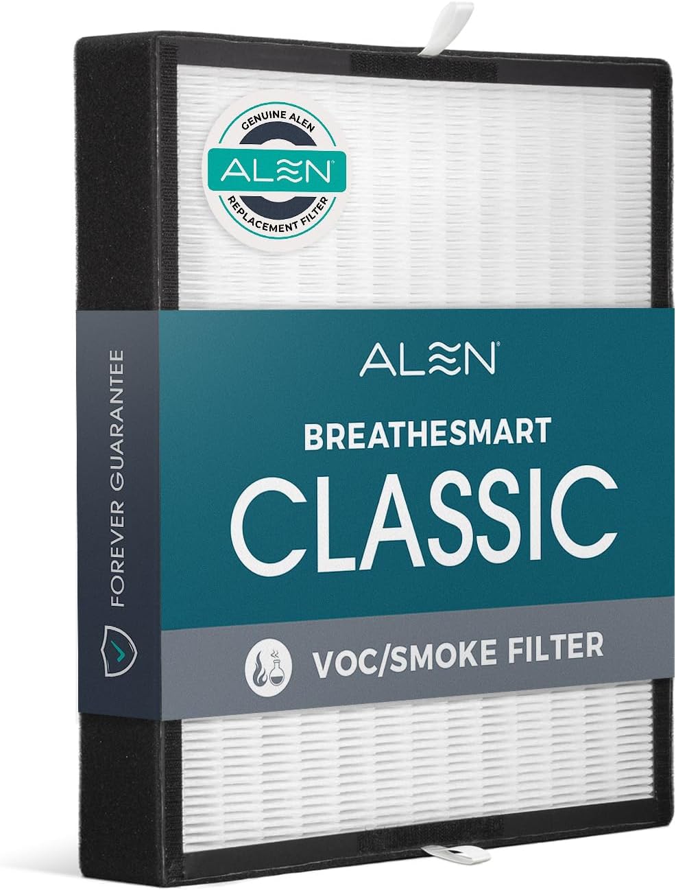 Air Filter BF35-VOC/Smoke Replacement HEPA Filter for BreatheSmart Classic Air Purifier - Captures Allergens & Mold + VOCs & Smoke (1 Filter)